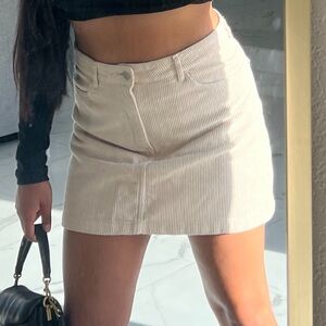 Corduroy Skirt